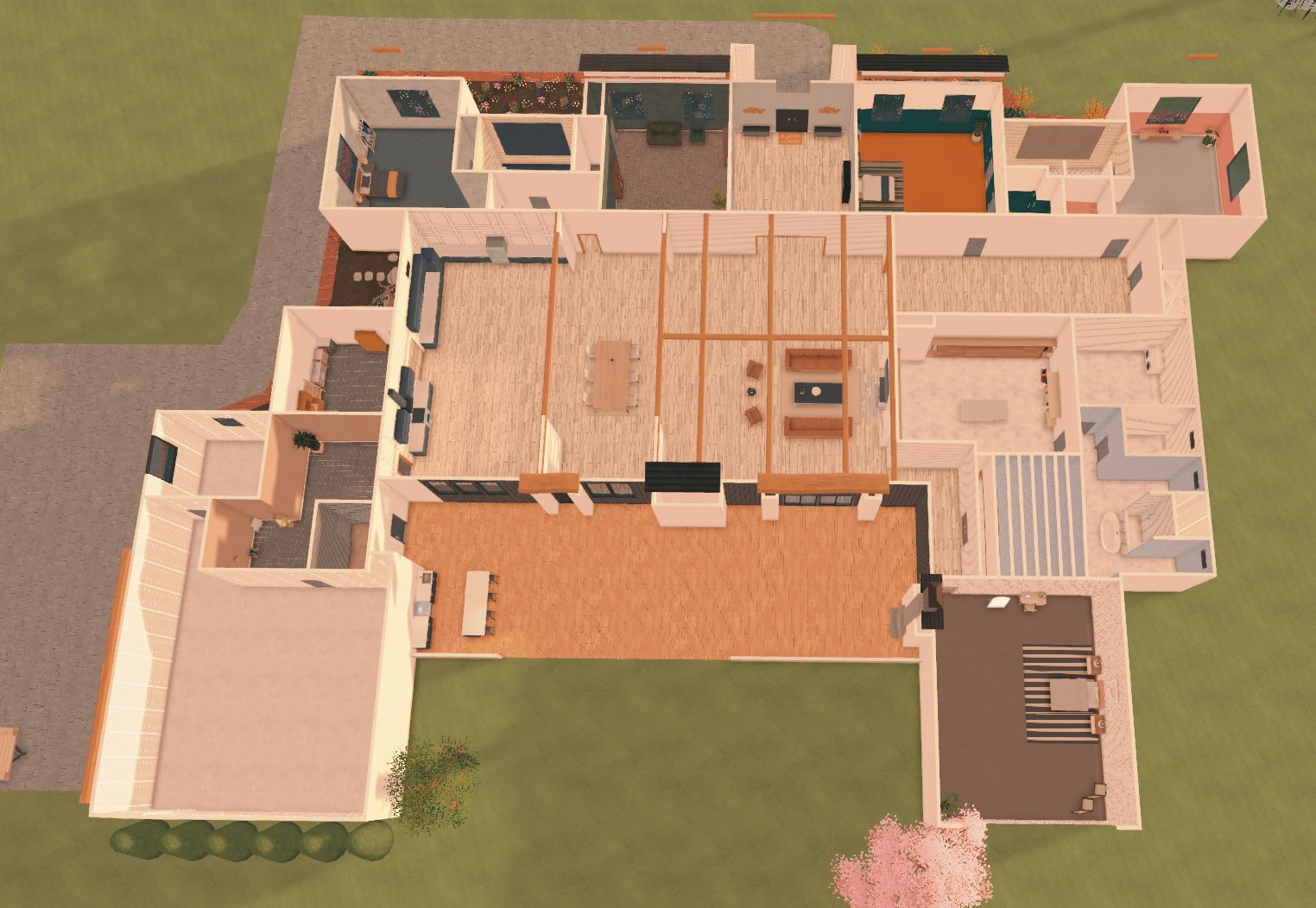 Large Modern Home w/ Outdoor Kitchen image 7