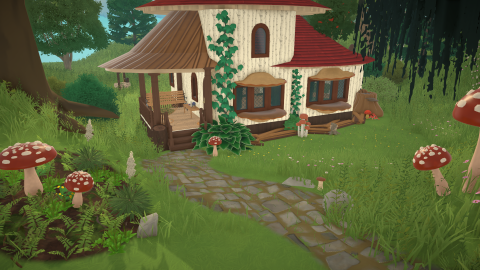 Mushroom house image 1