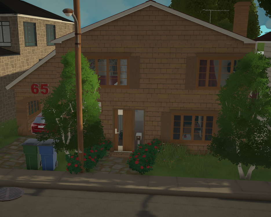 Beige Brick Family House image 1