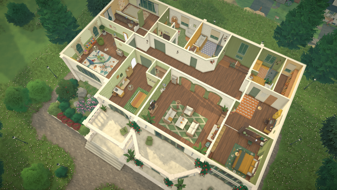 【03】Modern two-storey manor villa image 3