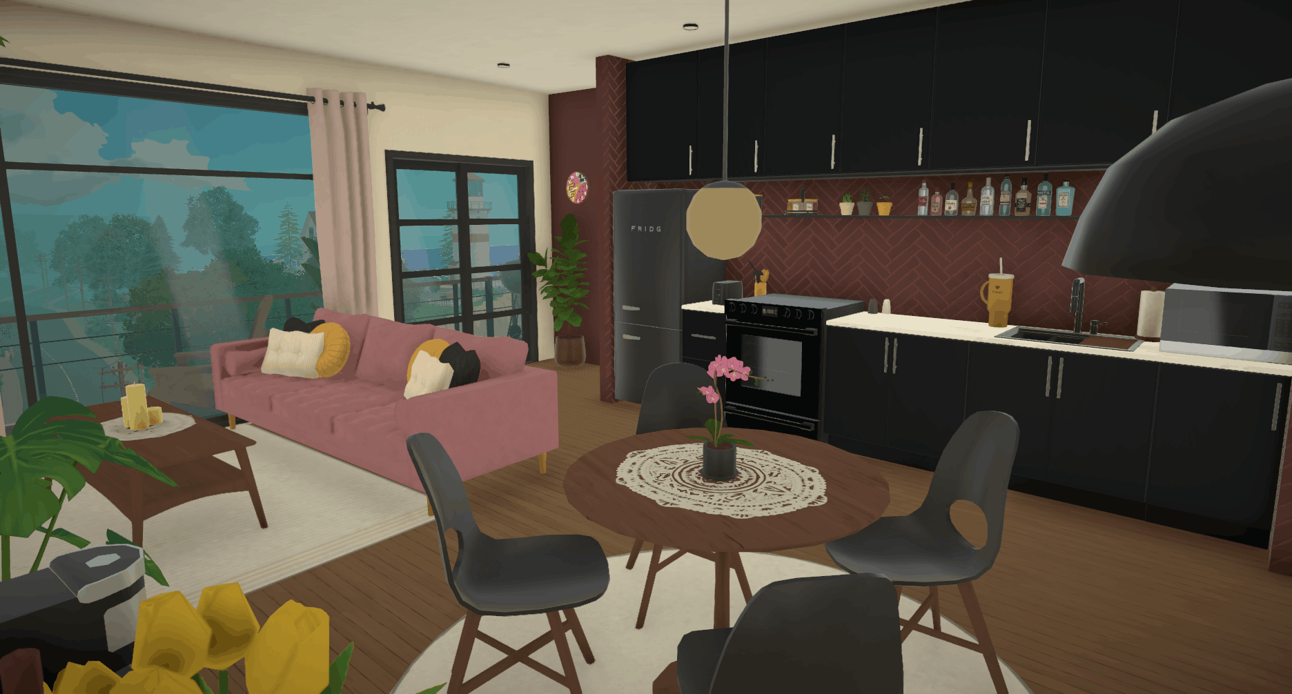 Cozy Modern Cliffside Retreat image 1
