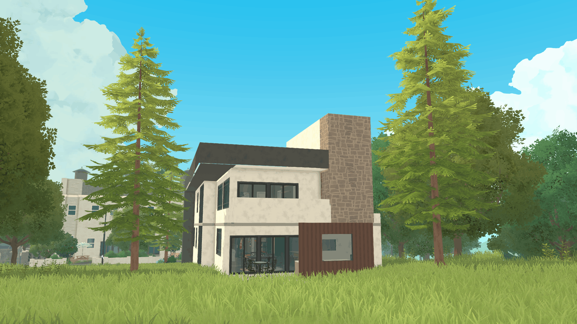 Gray Modern House image 2
