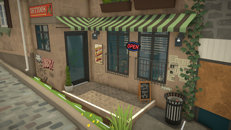 Tattoo Shop and Apartment image 2