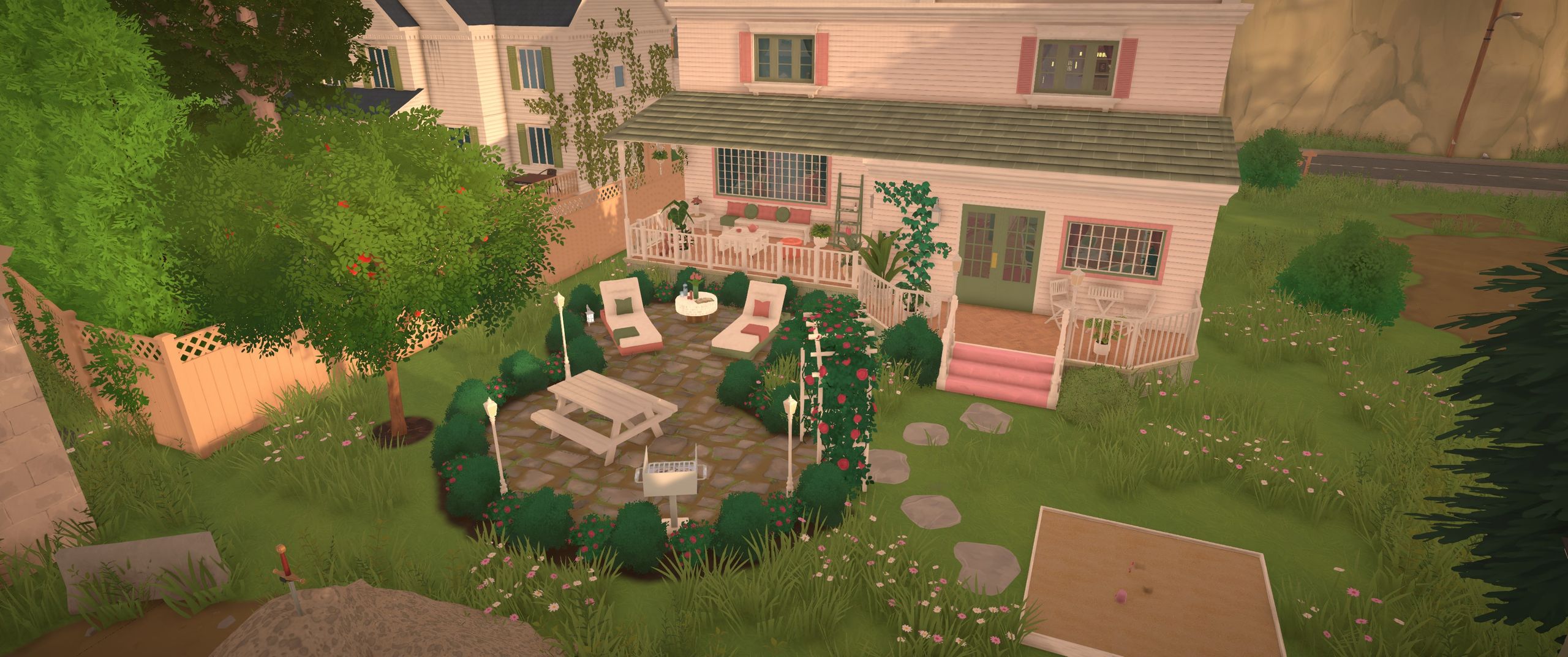 Pink- Green Dream House image 2