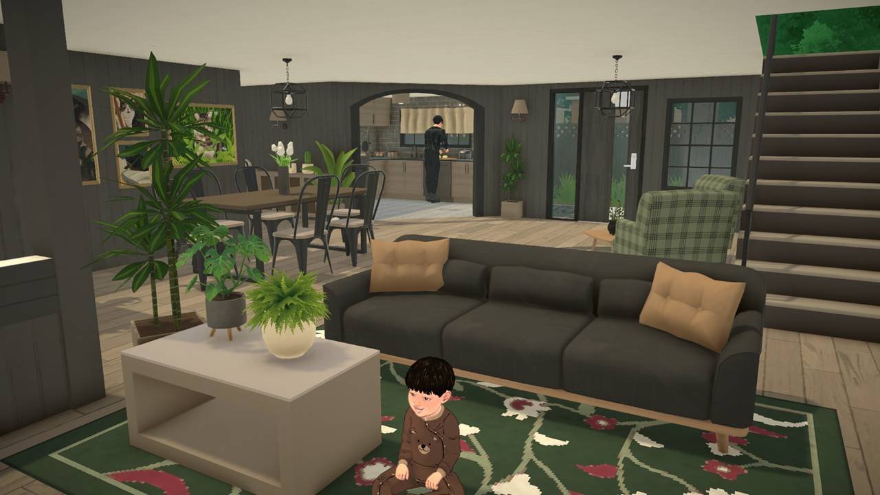 Sad beige millennial house image 4