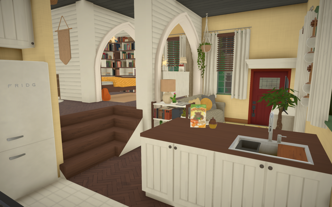Tiny Cottage with Reading Nook image 3