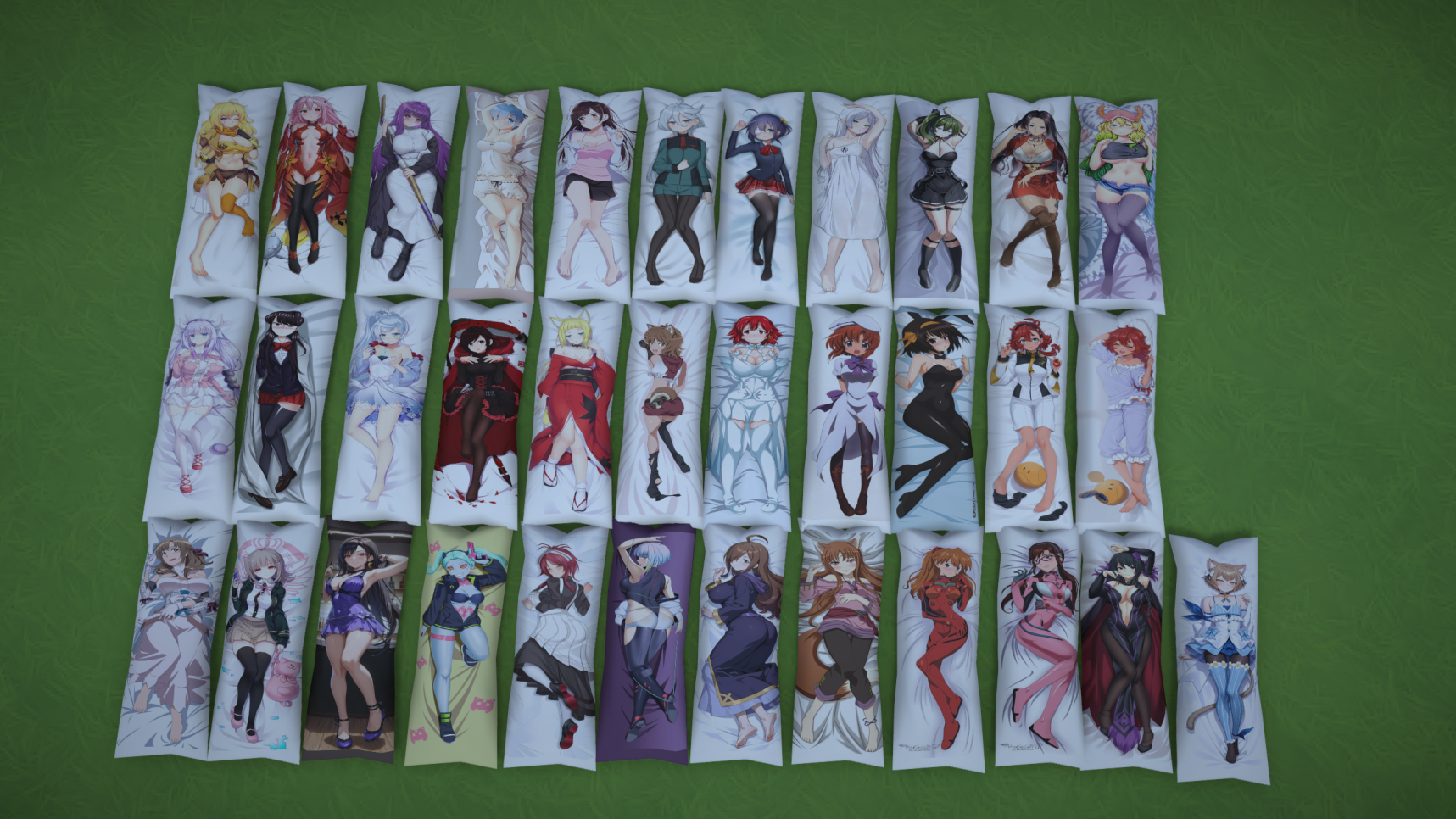 Anime and Video Game Dakimakura/Body Pillows image 3