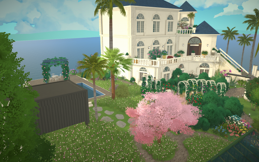 mansion over the sea image 7