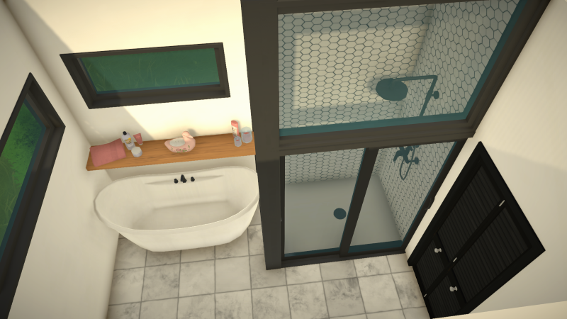 Modern Pink Cabin image 10