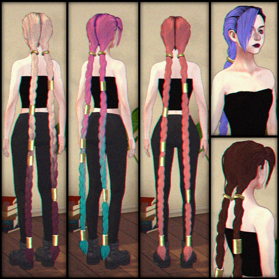 [Moons] Jinx Hair image 8