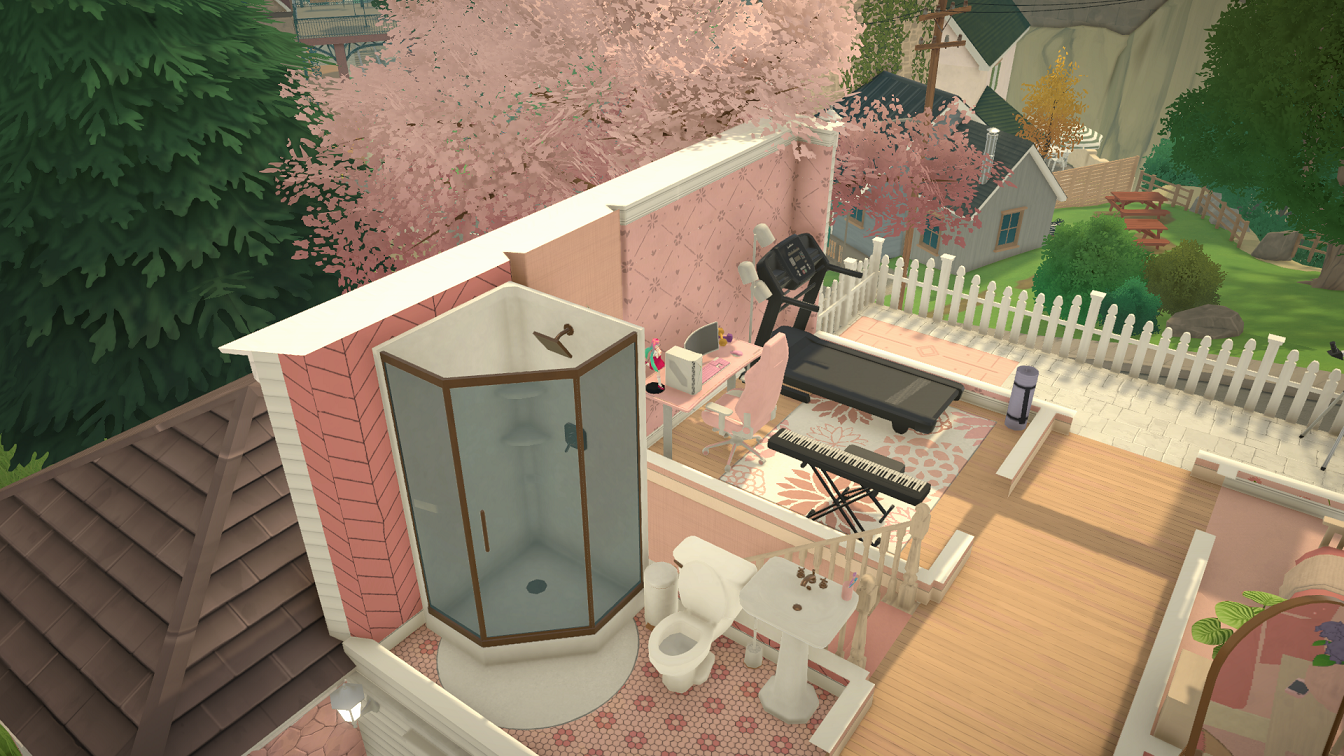 Cute Pink "Starter" Home: 2 Bed/2 Bath image 12