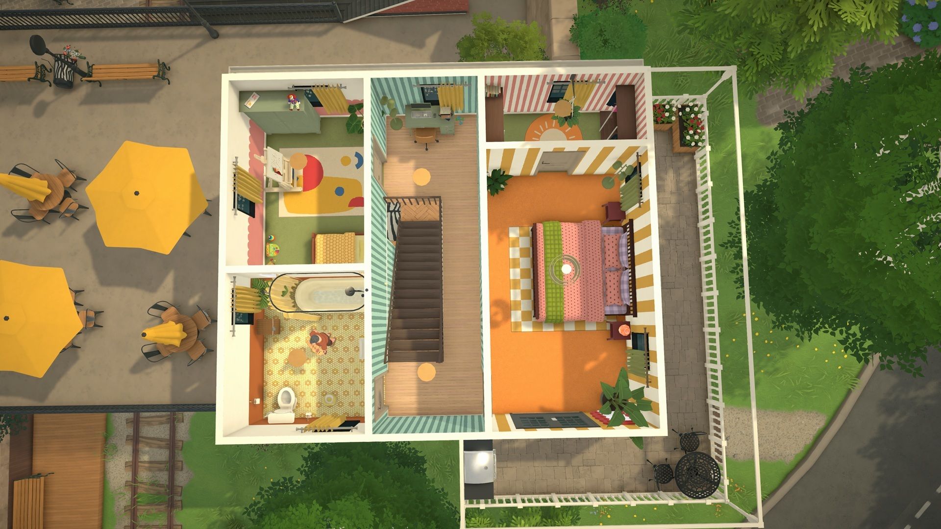 Colourful family home image 3
