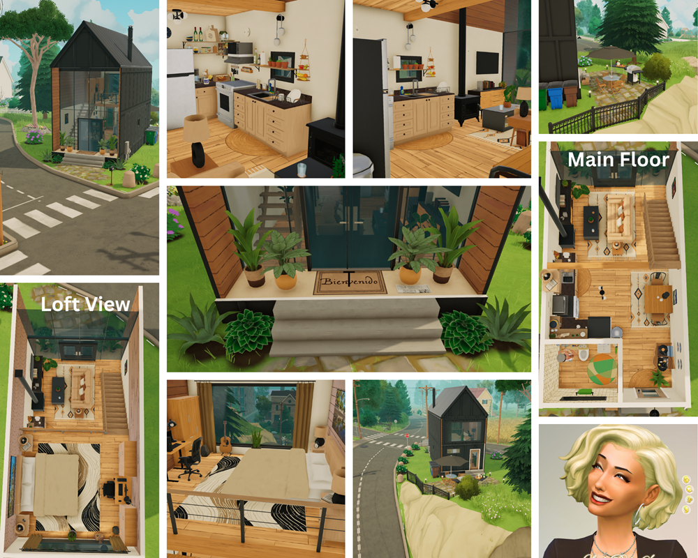 Black Modern Tiny House image 1