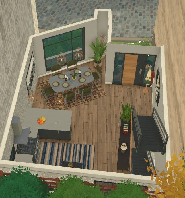 Simple modern brick townhouse <43k image 7