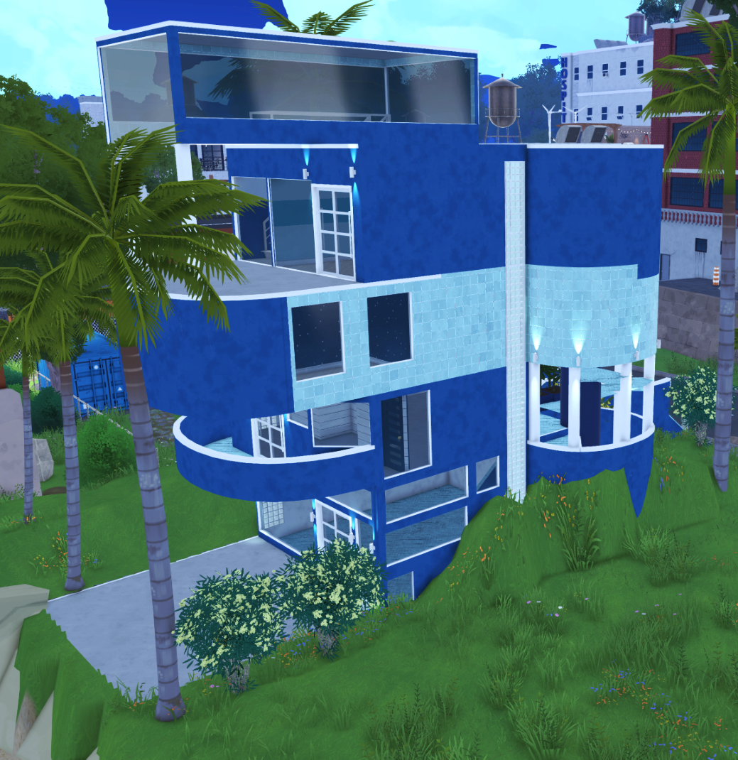 Contemporary Streamline Moderne Style Beach House - Unfurnished image 5