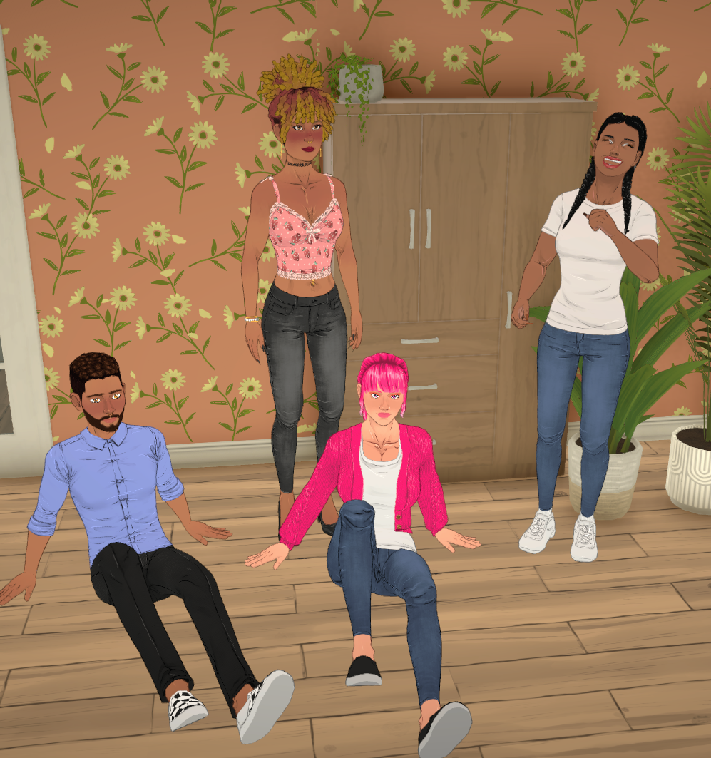 Friends all together. image 1