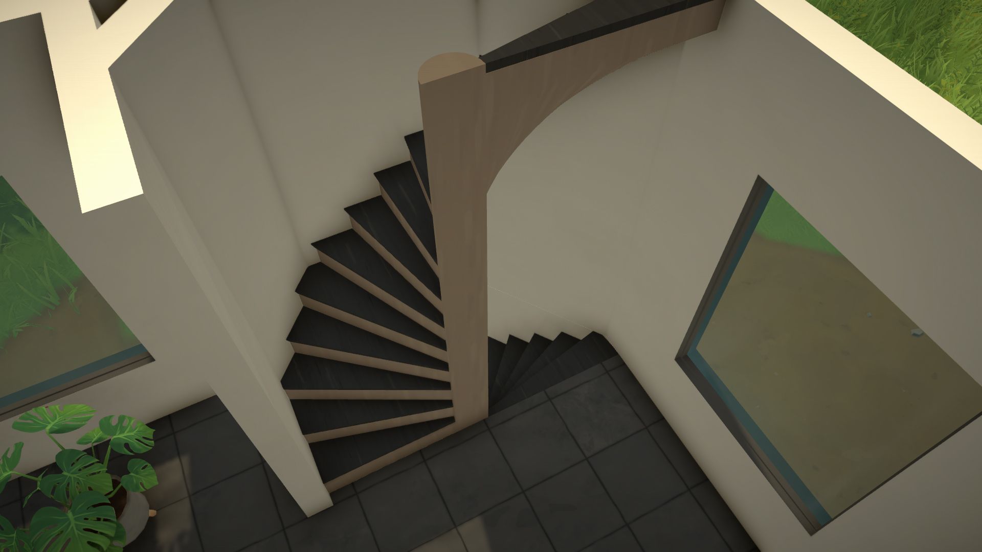 Spiral Staircase Half Turn image 5