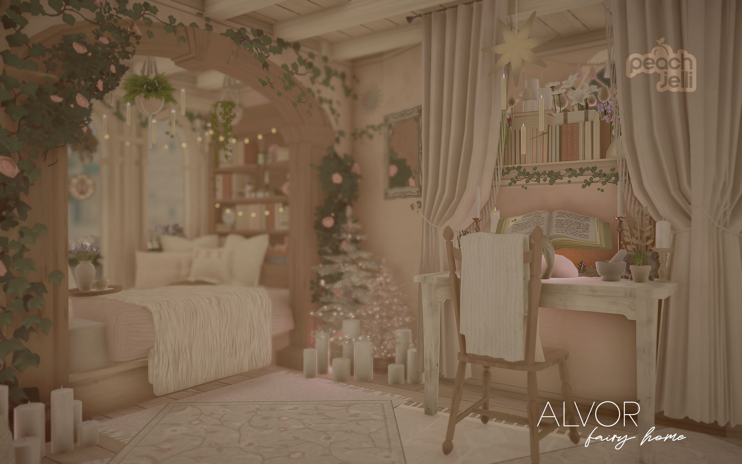 ALVOR | Fairy Toadstool Home (No Mods/CC/Textures) image 4