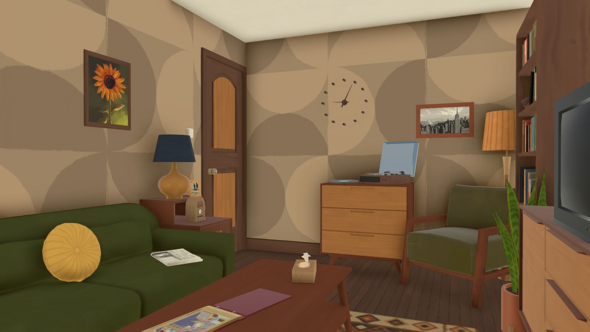 Mid-Century Den image 1