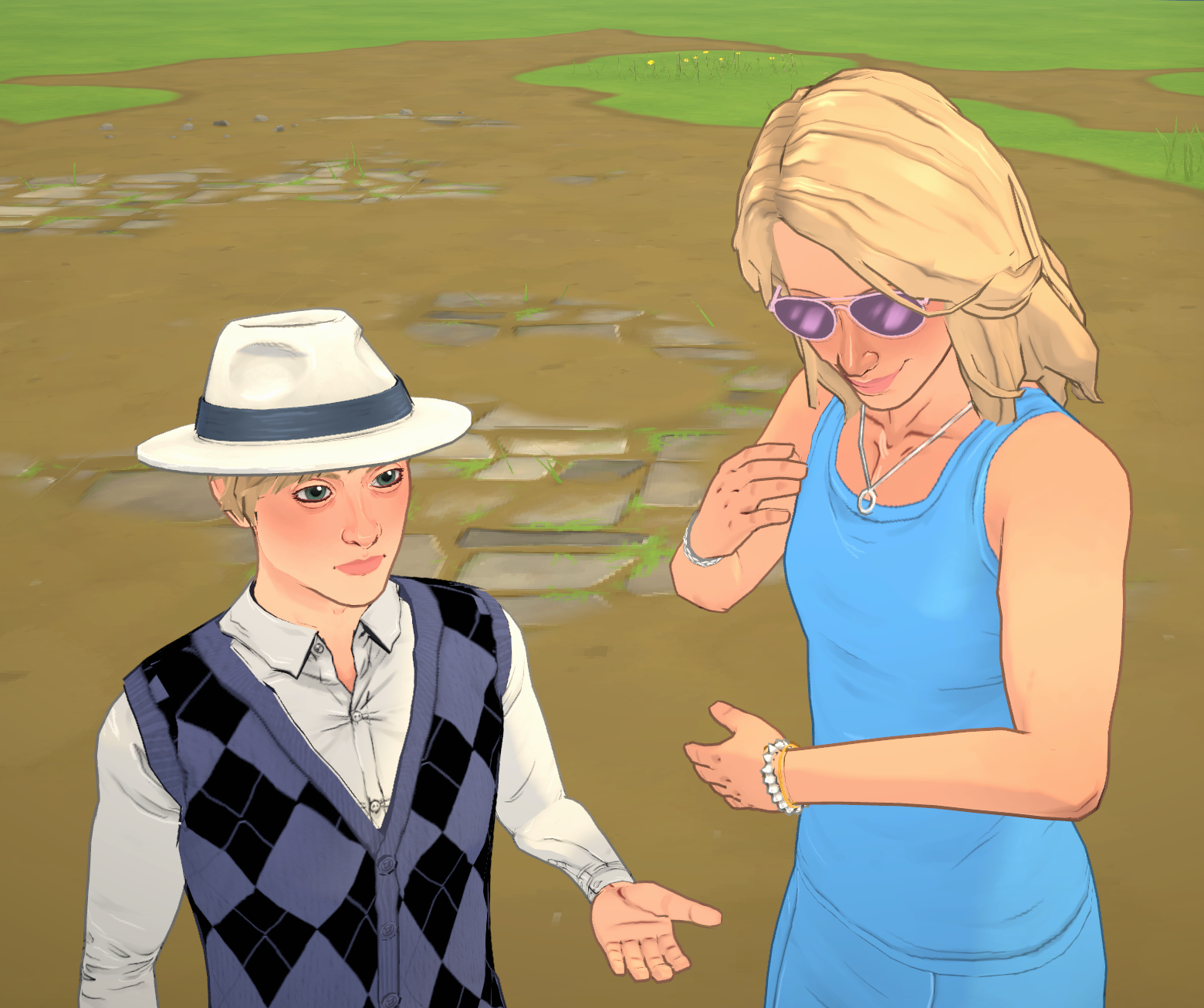 Ryan and Sharpay from High School Musical image 2