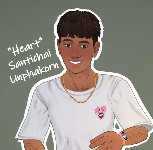 "Heart" (Santichai) Unphakorn image 1