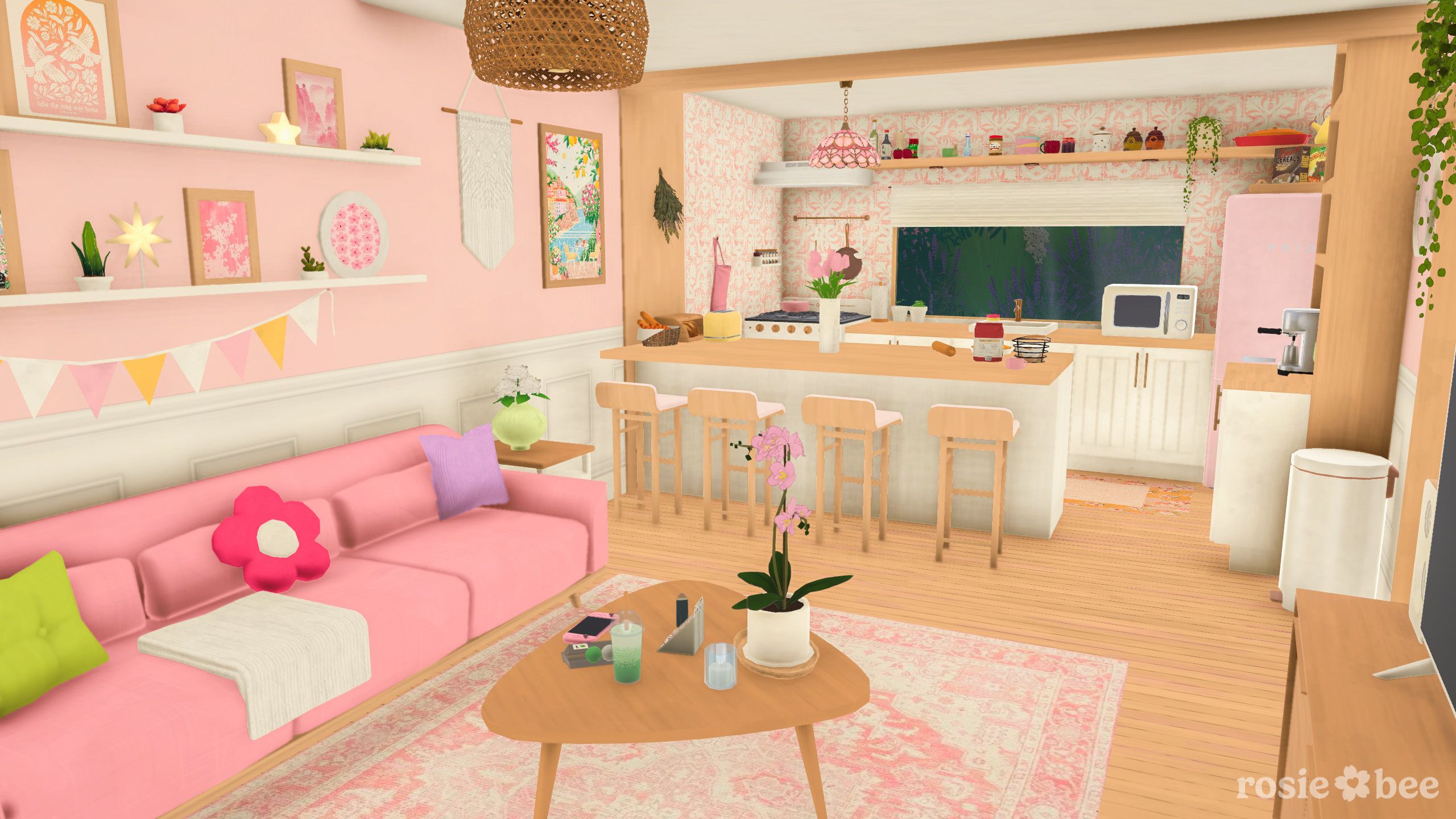 Cozy Pink Townhouse (CC) image 6