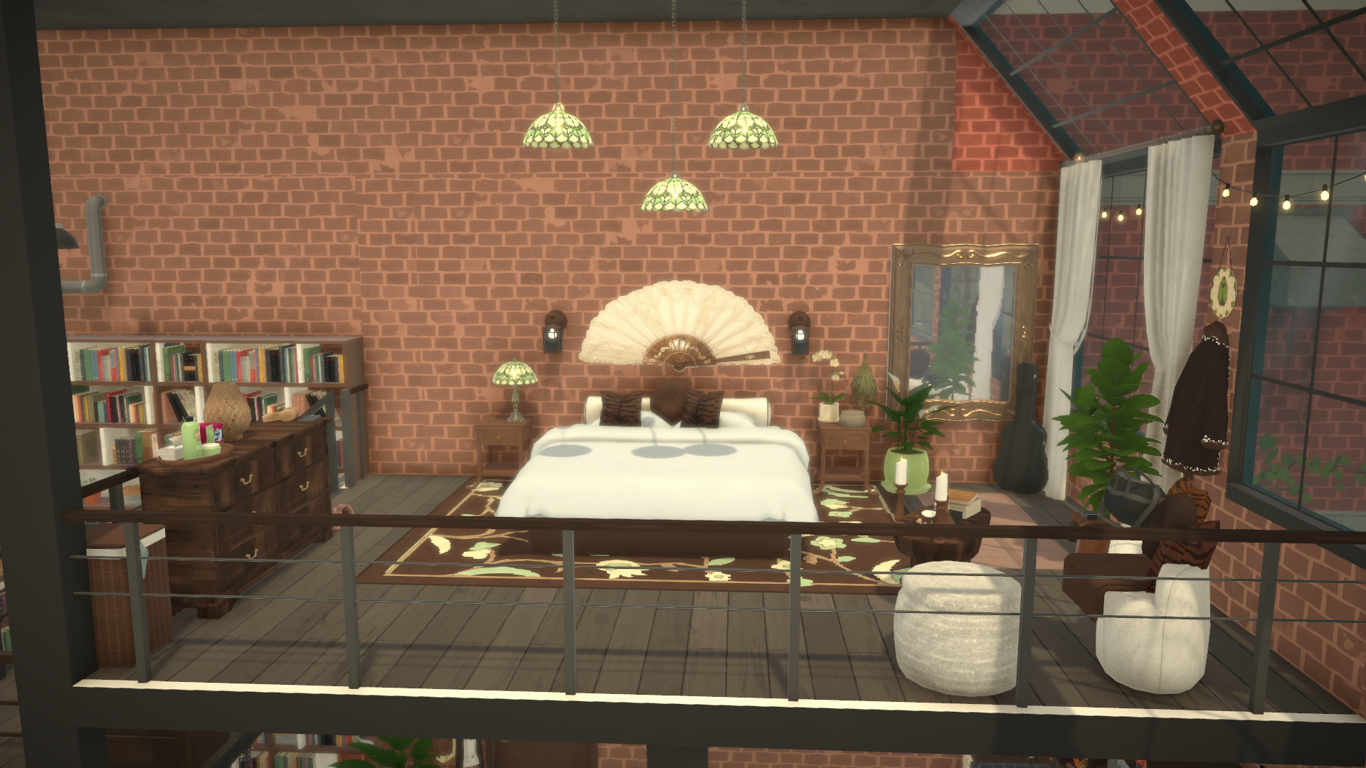 Cozy Botanical Loft image 3