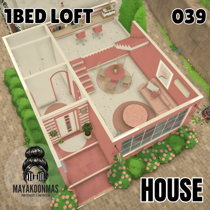 039 | HOUSE| 1BED | 8X8 image 8