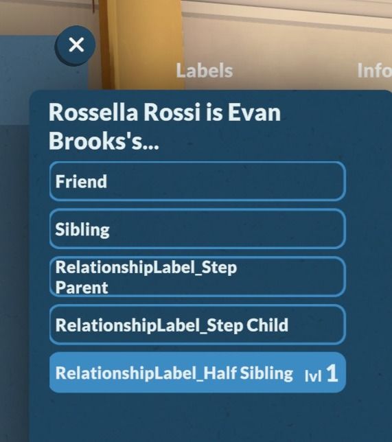 Family Relationship Labels image 1