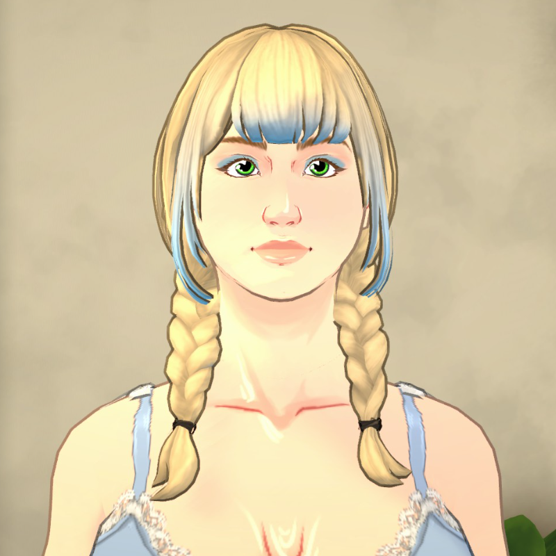 Peach Hair image 1