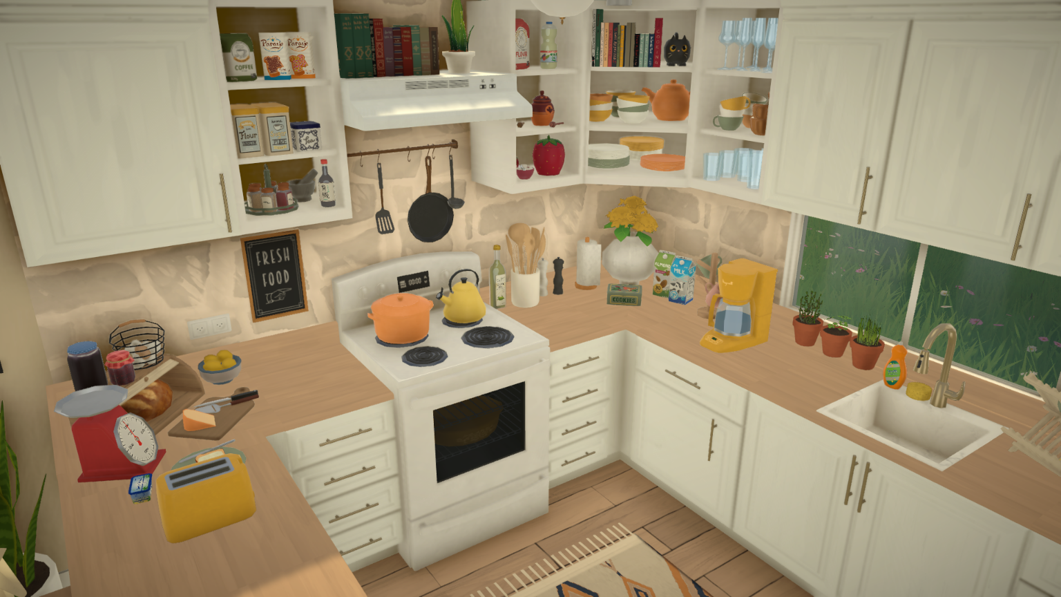 [FlaviaForesta] Light coloured little starter house image 17