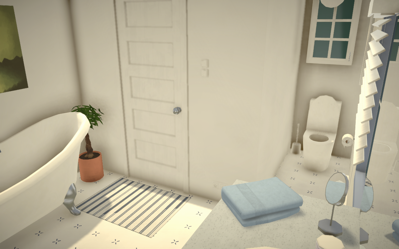 White Suburban w/ Blue Accents (1Bath/1Bed) image 13