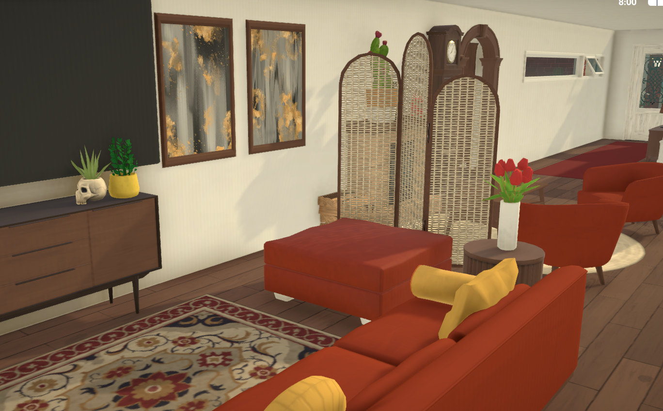 HALF FURNISHED NSB ROSE GEN image 13