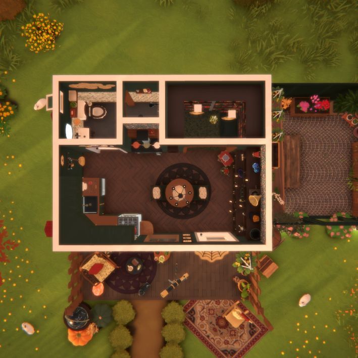 The Cozy Witch's Tiny Cabin image 13