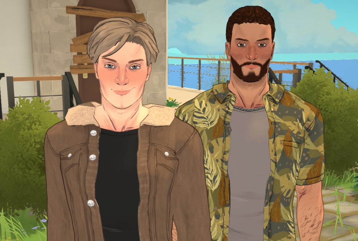 Leon Scott Kennedy and Chris Redfield image 1