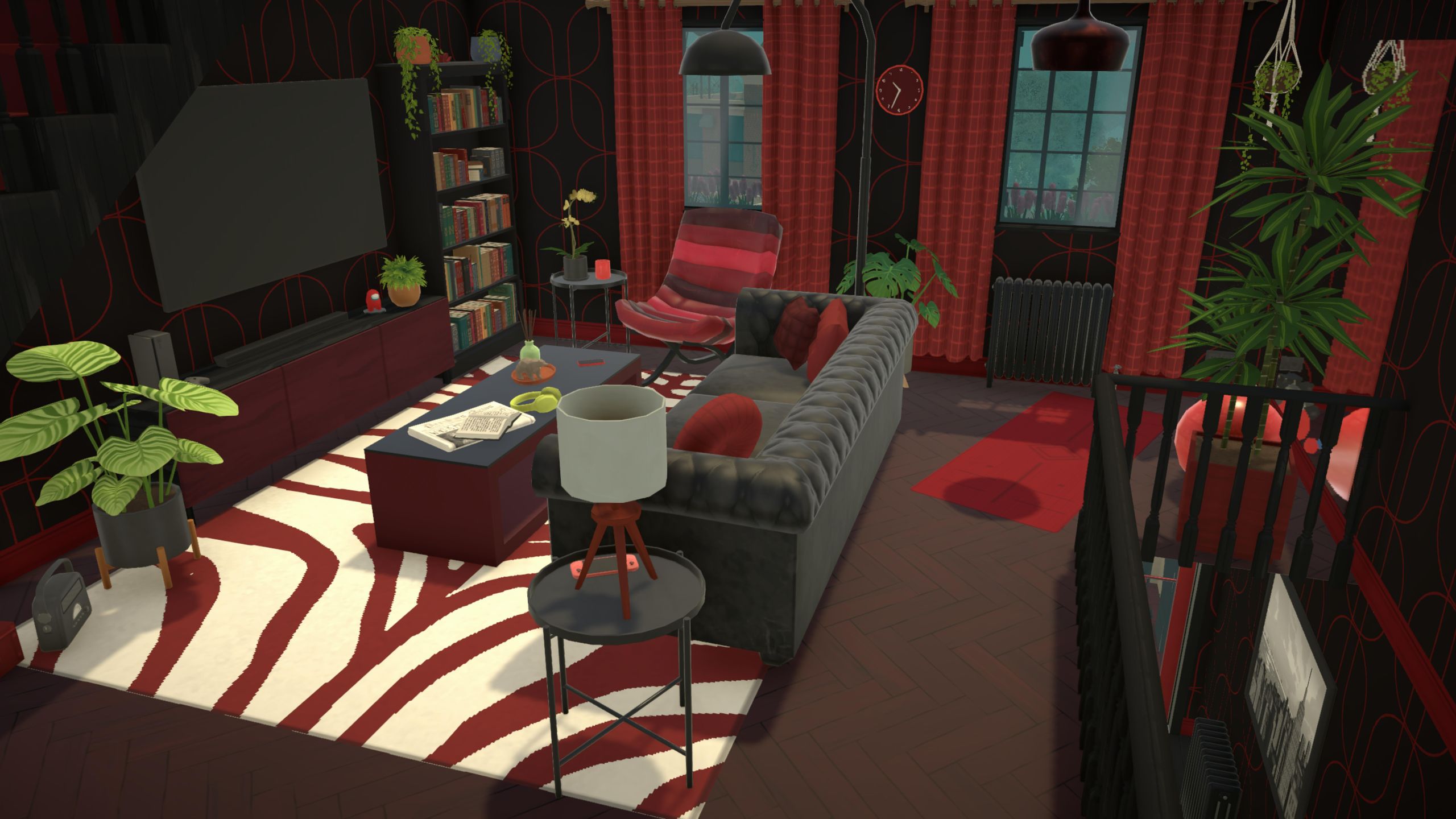 Red-black townhouse image 10