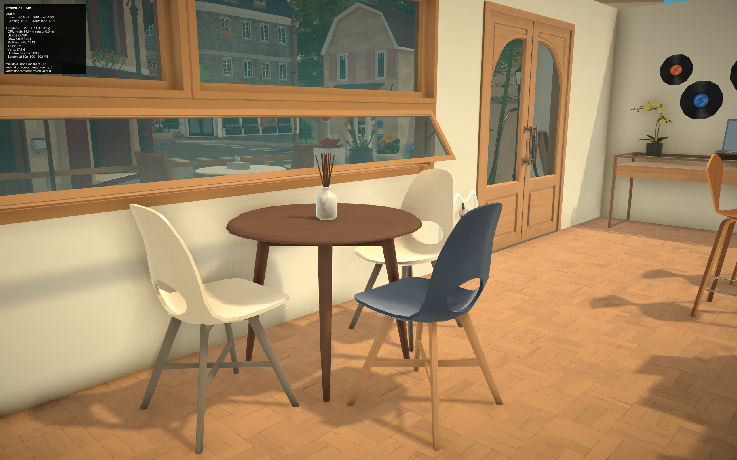 Log Style Coffee Shop by Sherry image 2