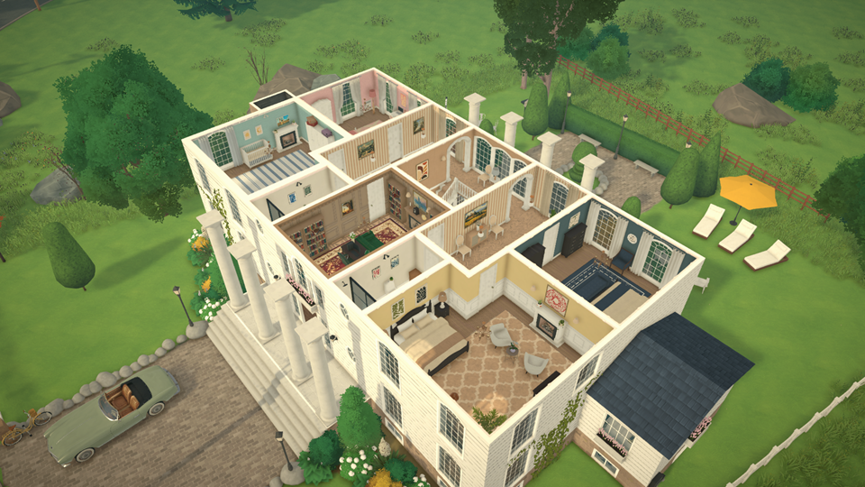 American mansion image 3