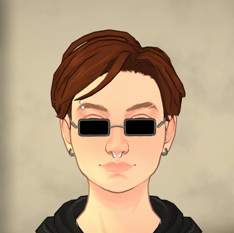 Cool Rectangular Glasses image 1