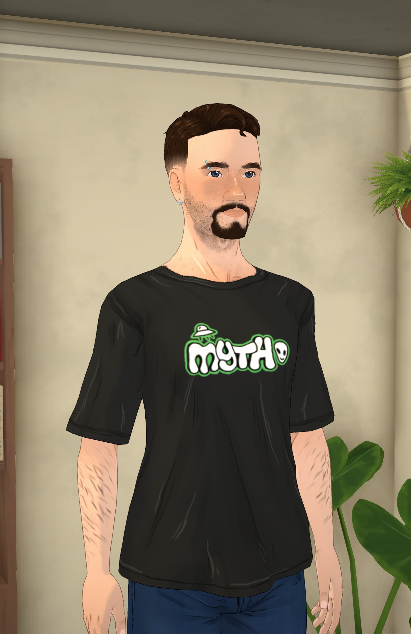 Myth Alien Shirt - Chstom Shirt Decal image 2