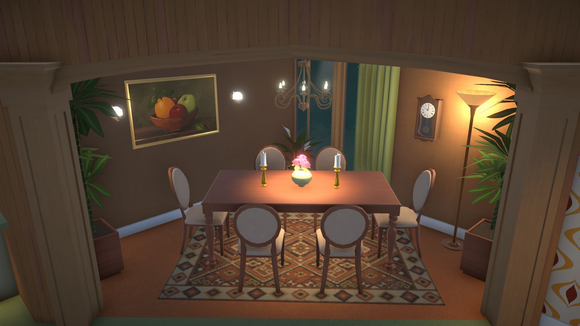 70s house with a central grooving area image 6