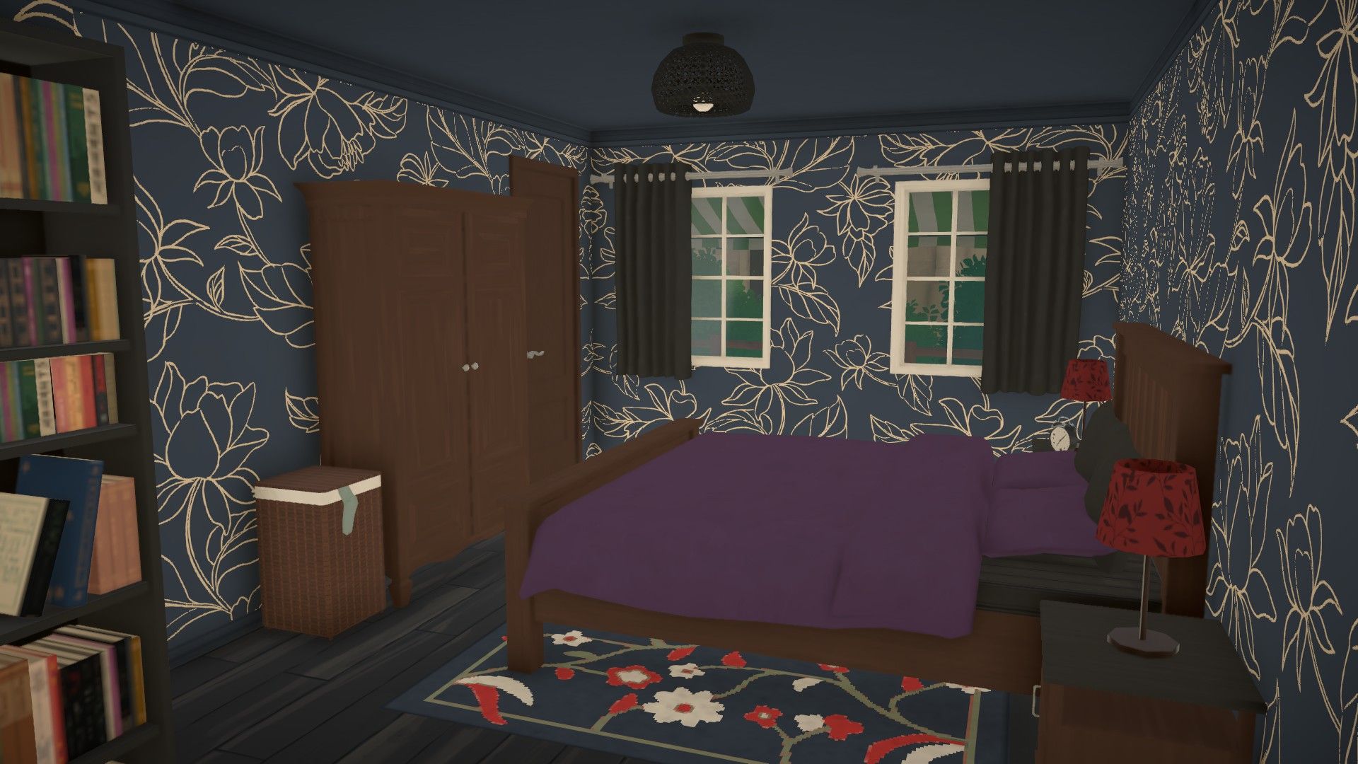 Cozy blue town house image 9
