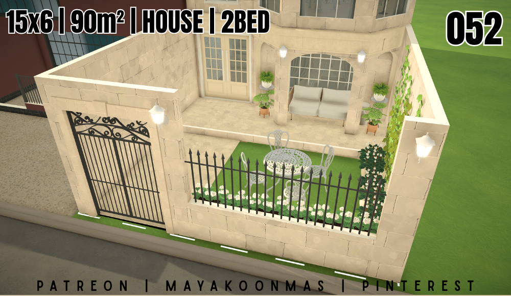 052 HOUSE 2BED 15X6 90m² image 1