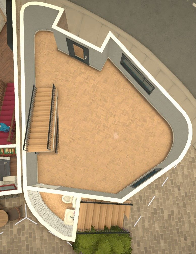 Plaza Corner Shell < 17k v2 (no platform stairs) image 11