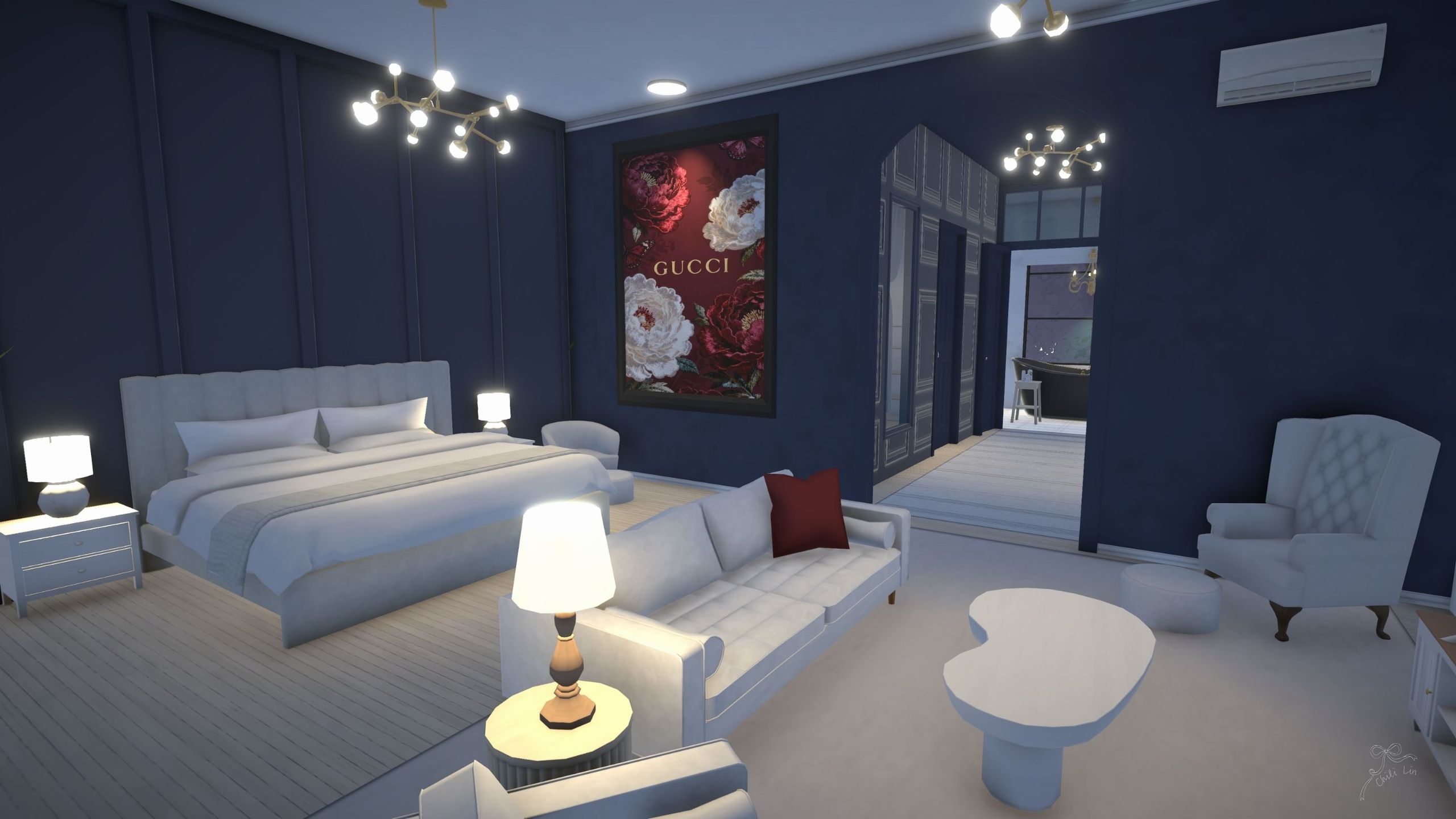 3-Story Elite Residence | 絲絨湛藍．三層頂級私邸 image 1