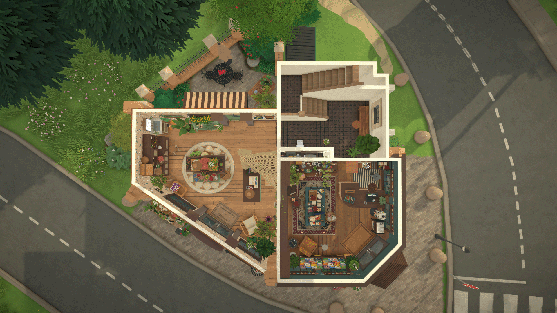 Corner Building with Apartment [pujipop ♡] image 16