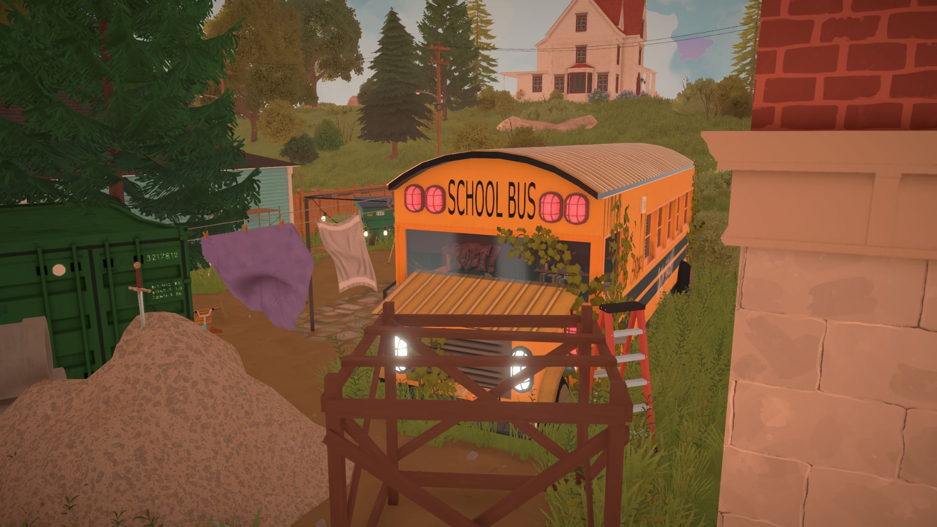 Tiny House in School Bus image 3