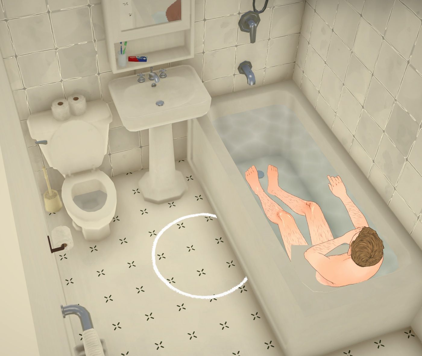 Mark and Jez's flat from Peep Show image 6
