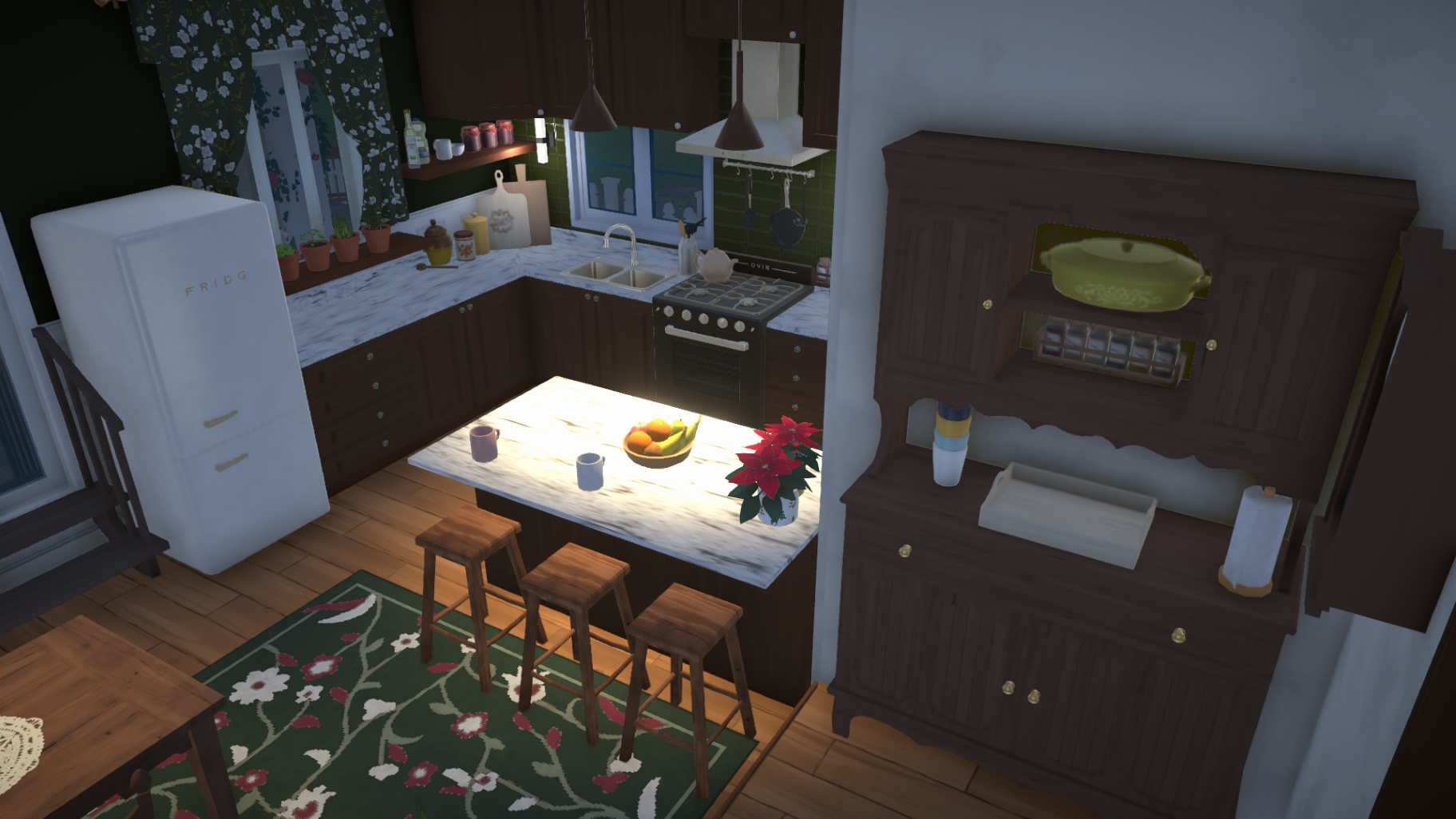 NaNa and PaPa's House-No Mods or CC- Lore in Build/Read description image 5