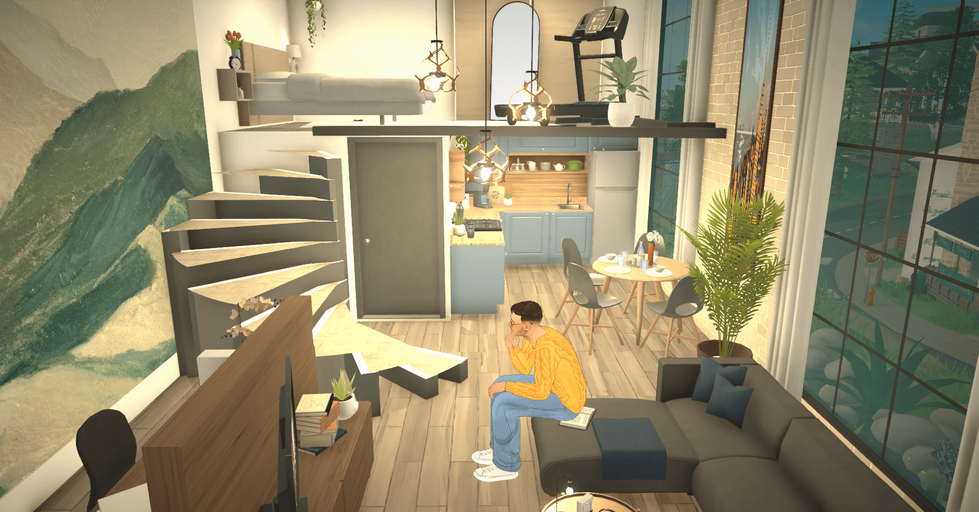 Modern Loft 1Br/1Bt image 3